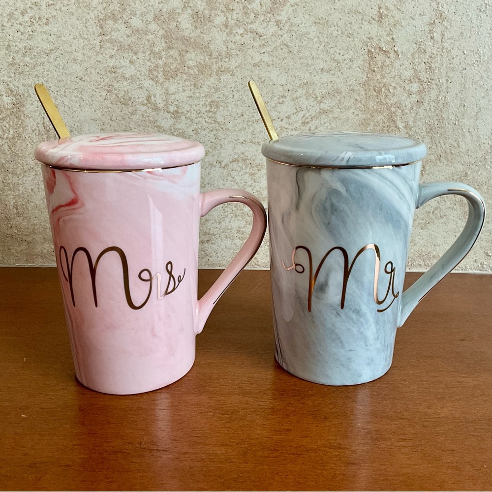 Mr. And Mrs. Coffee or Tea Mugs